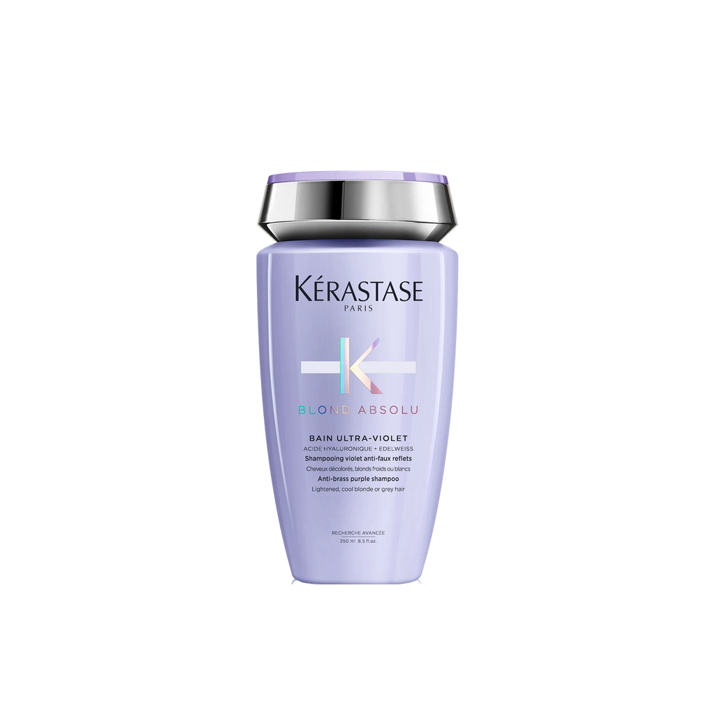 Kérastase Bain Ultra-Violet Shampoo – 1000 Ml Für Blondiertes & Graues Haar