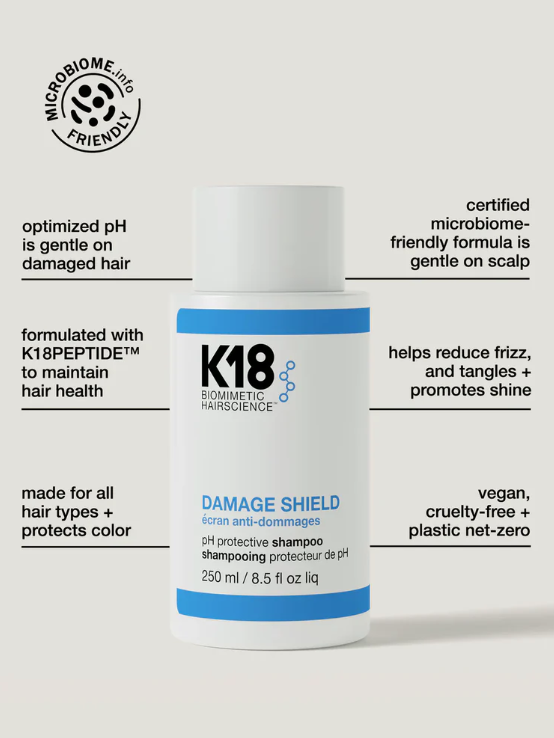 K18 Damage Shield pH Protective Shampoo 250ml