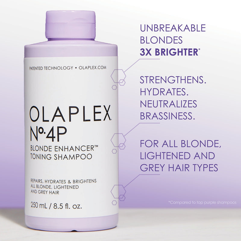 #4P Purple Blonde Enhancer Toning Shampoo